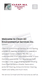 Mobile Screenshot of cleanallenvironmental.ca